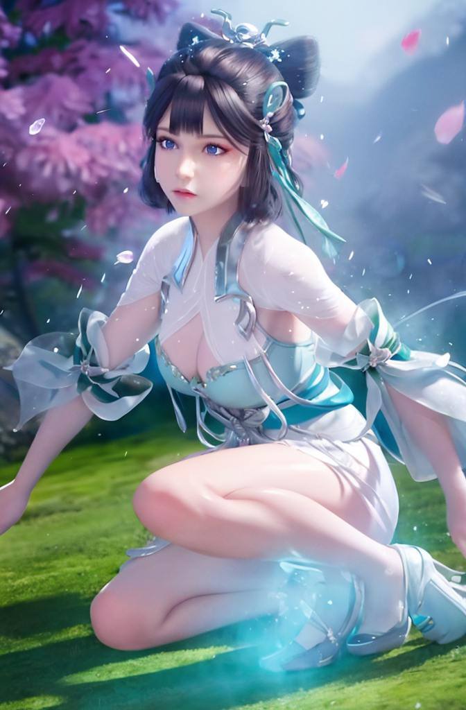 小可爱们一起感受国漫美女的魅力吧！