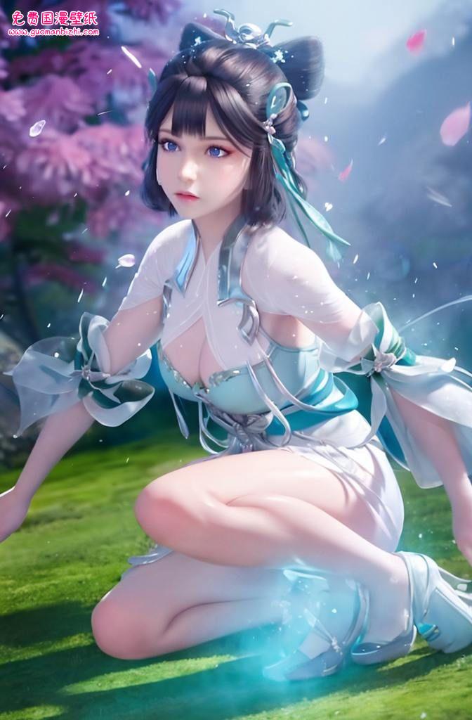 让完美世界中的每一位国漫女神和美女跃然屏上或灵动如《妖神记》中的精灵