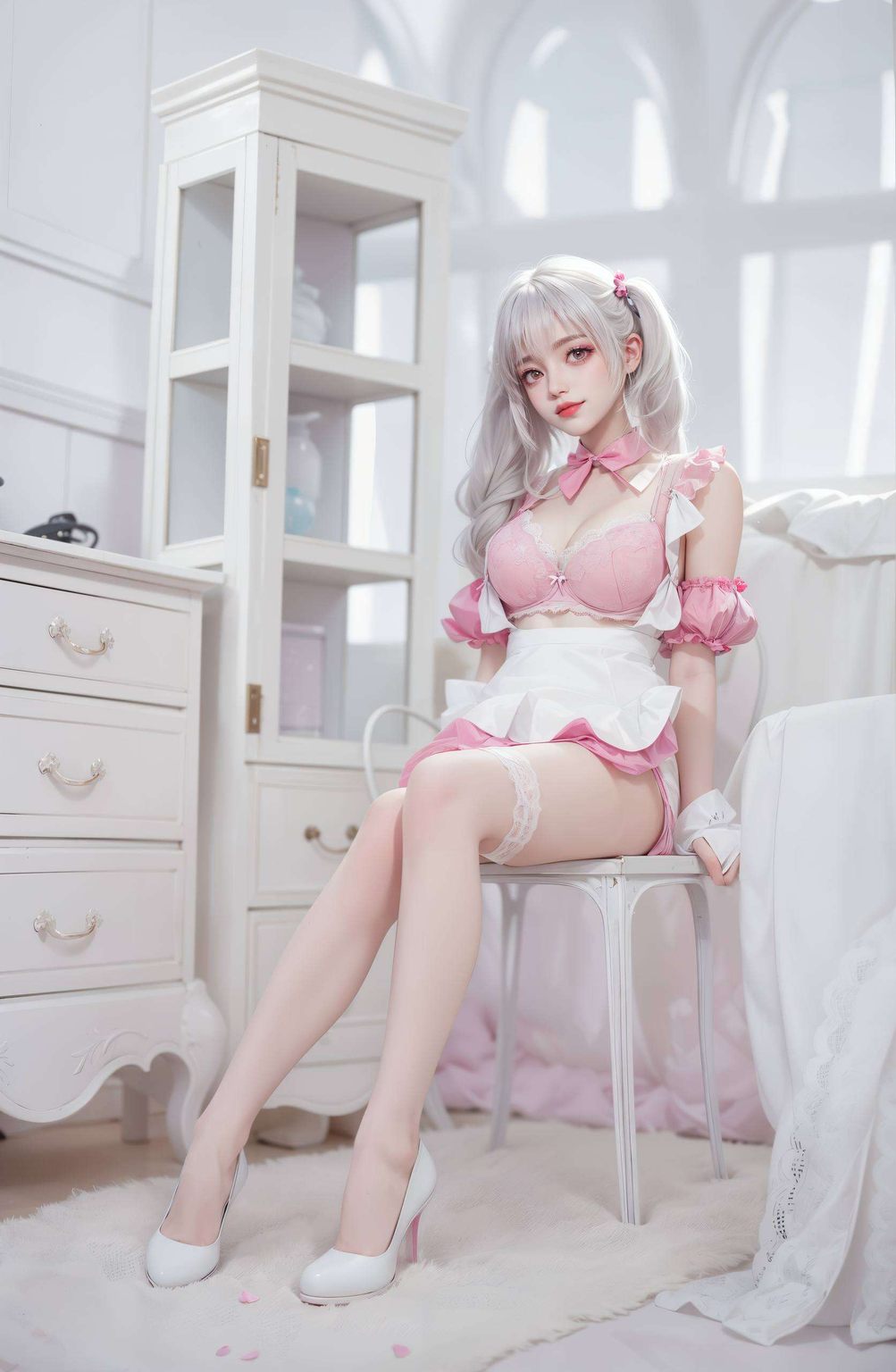 林青檀将她高清动态壁纸下载至桌面