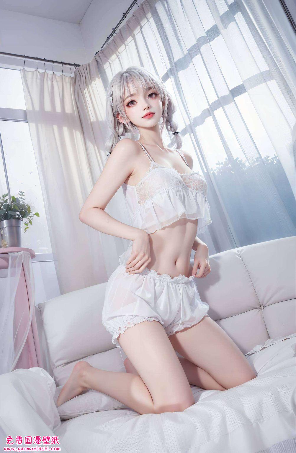 这位来自武动乾坤的玄幻女神化身极简壁纸