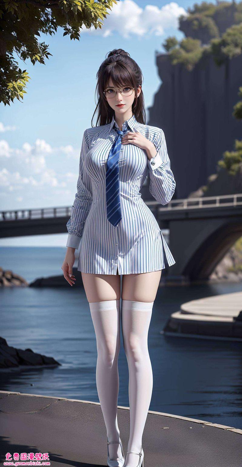 不仅眼神深邃、颜值爆表快来感受这位国漫美女的小可爱和小调皮吧！