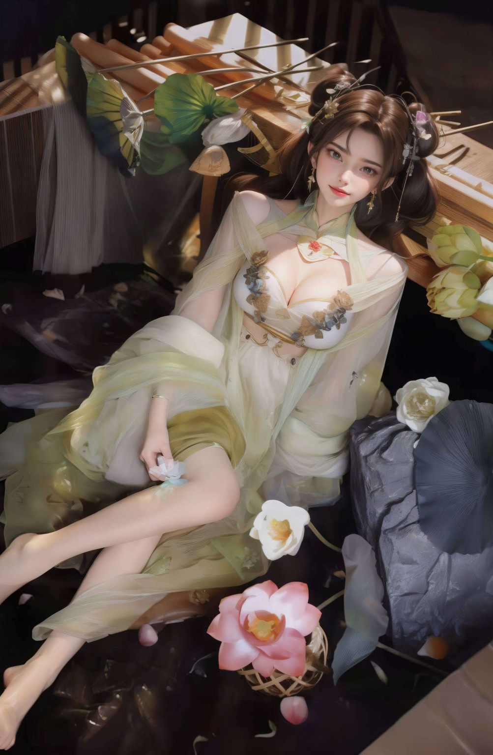 每一寸细节都承载着国漫女神程灵的灵动与神秘仿佛从玄幻故事中走出