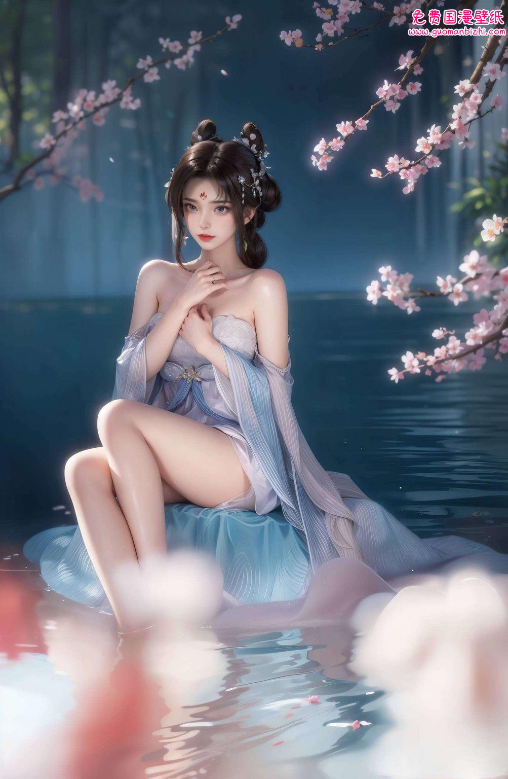 犹如国漫中的女神降临人间仿佛为手机注入了灵魂