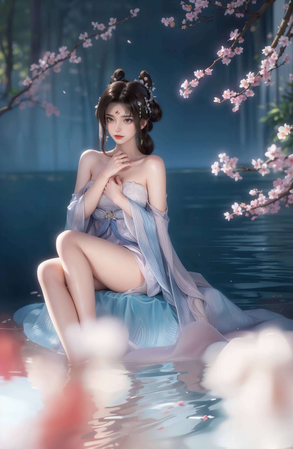 玄幻风格十足保证让你的平板瞬间变身国漫女神的秘密花园!每一张都是精心挑选