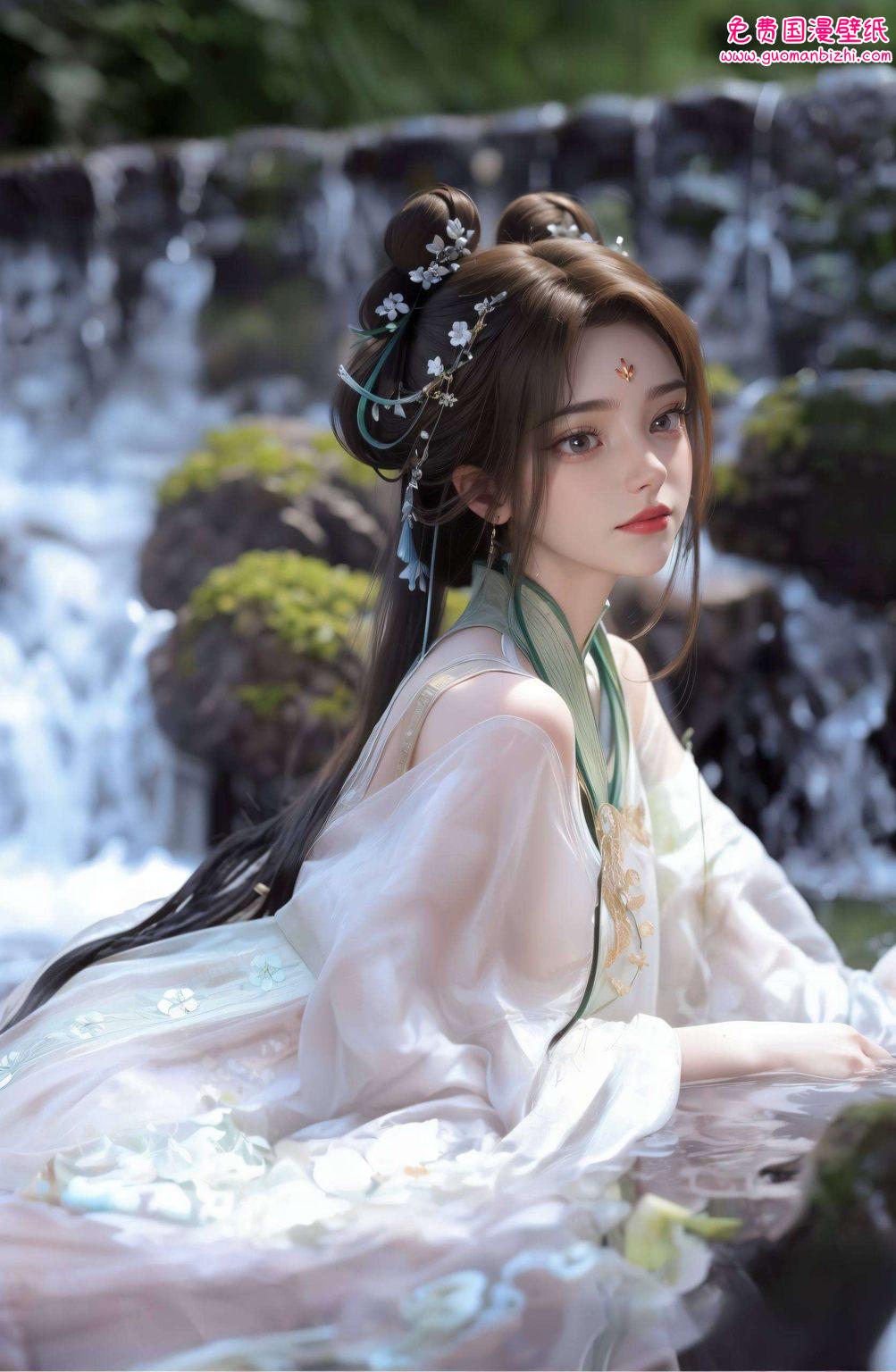 她的眼神藏着星辰大海仙逆界的梦幻女神