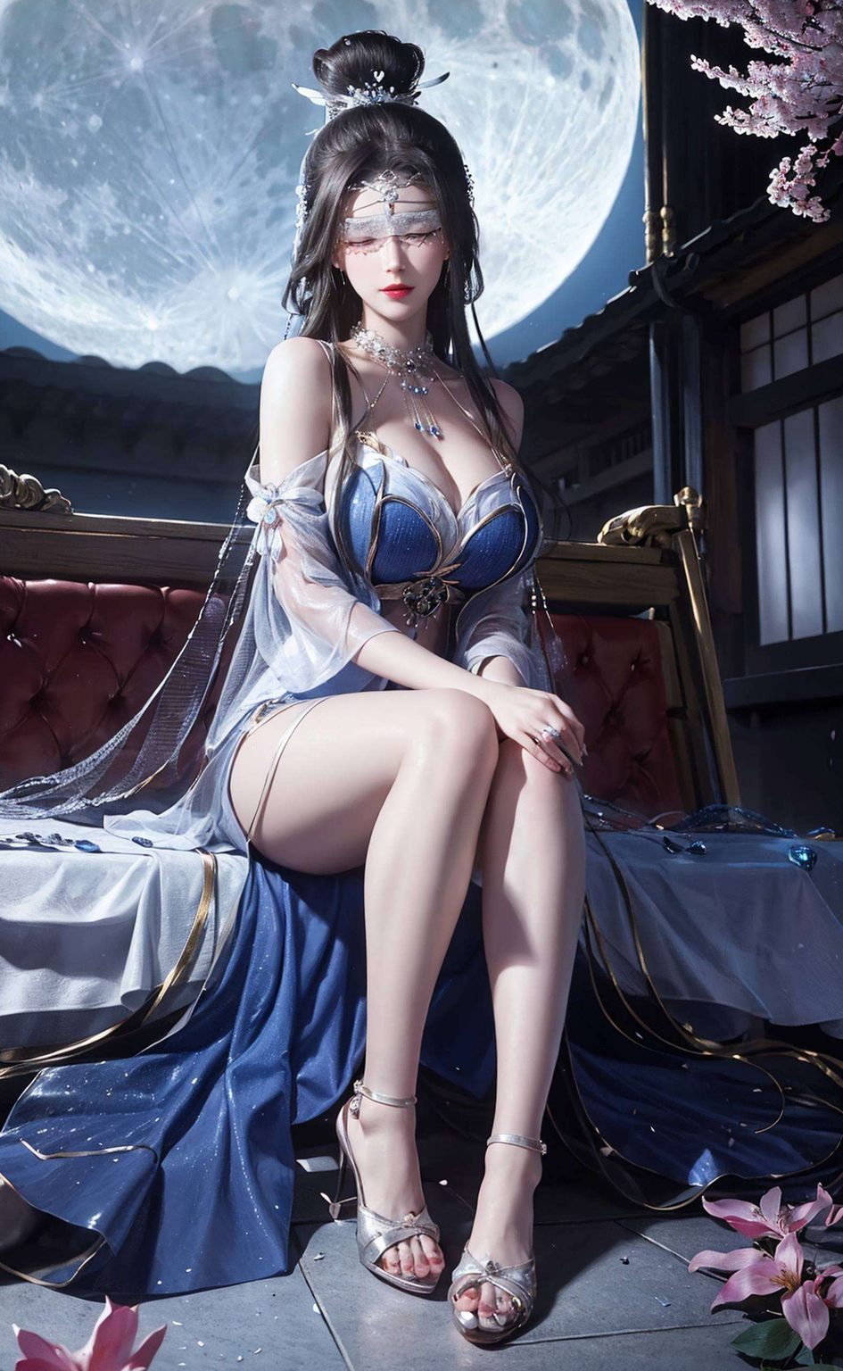 将兰若女神的柔美风姿展现得淋漓尽致每一次目光触及