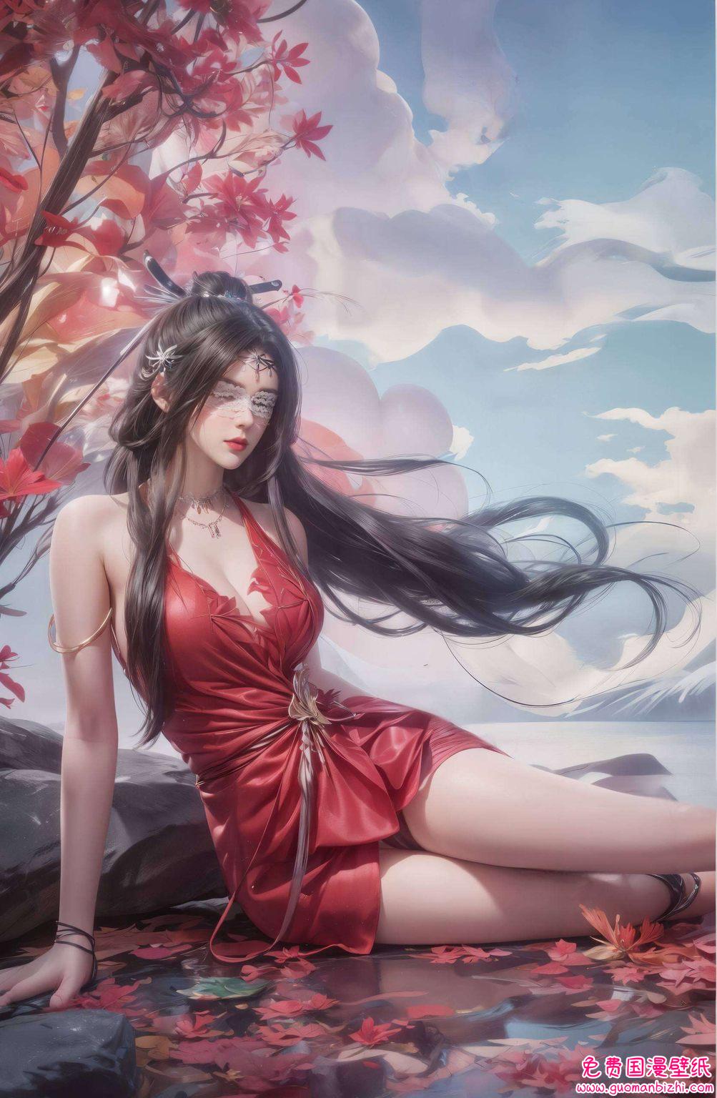 长大后的仙逆兰若化作一幅高清壁纸每当点亮iPad