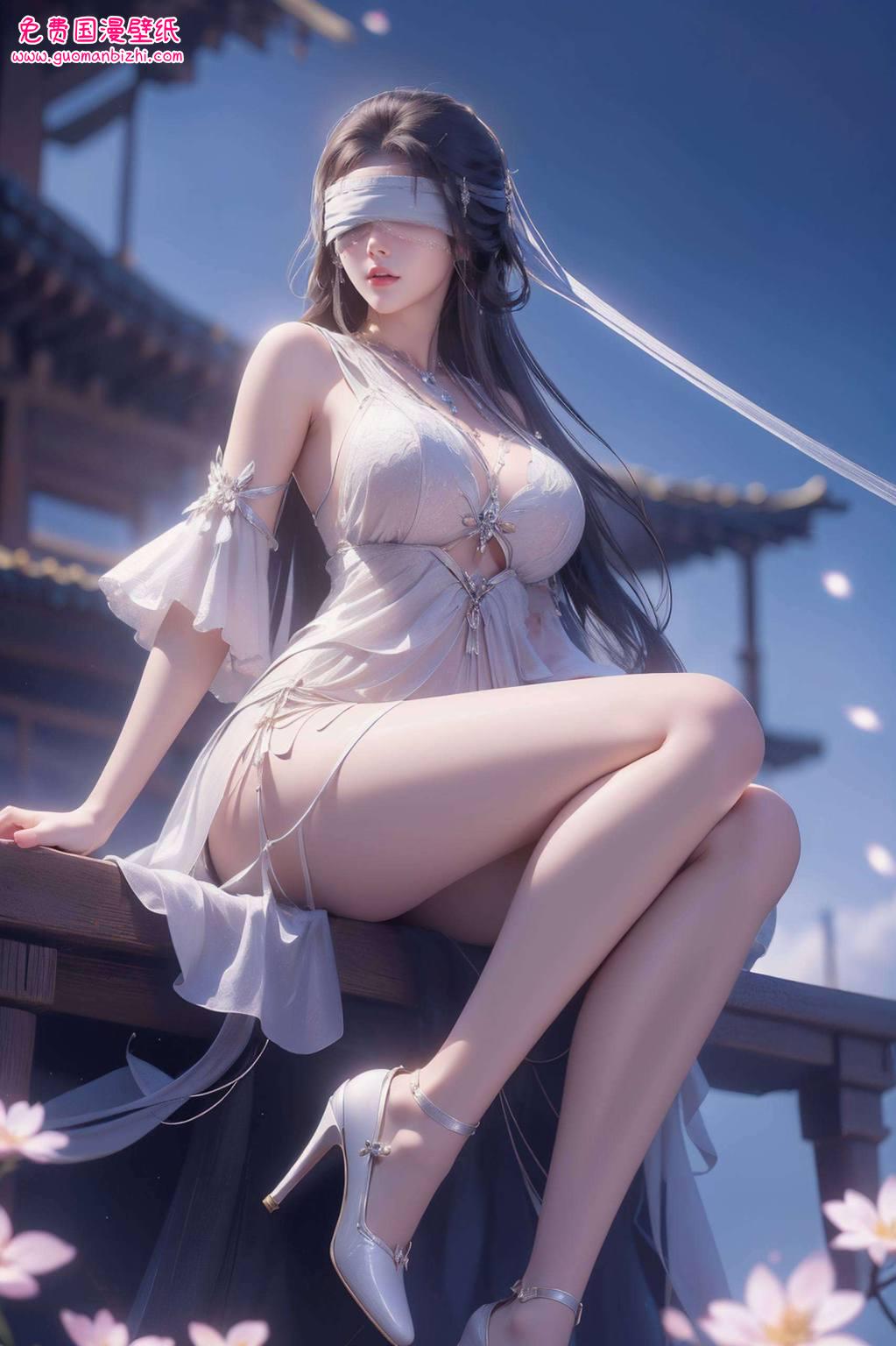 在苹果的炫彩屏幕上宛若壁画中的仙子