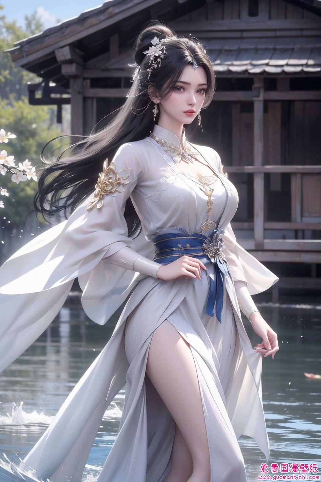 她穿越次元就算是国漫壁纸界的颜值担当
