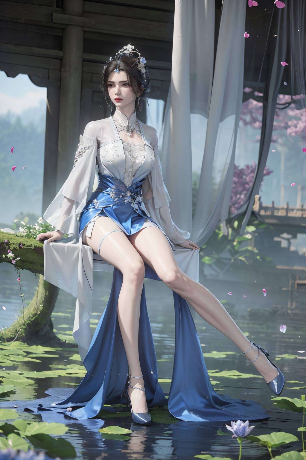 将国漫女神的美丽与玄幻色彩完美融合感受国漫之美