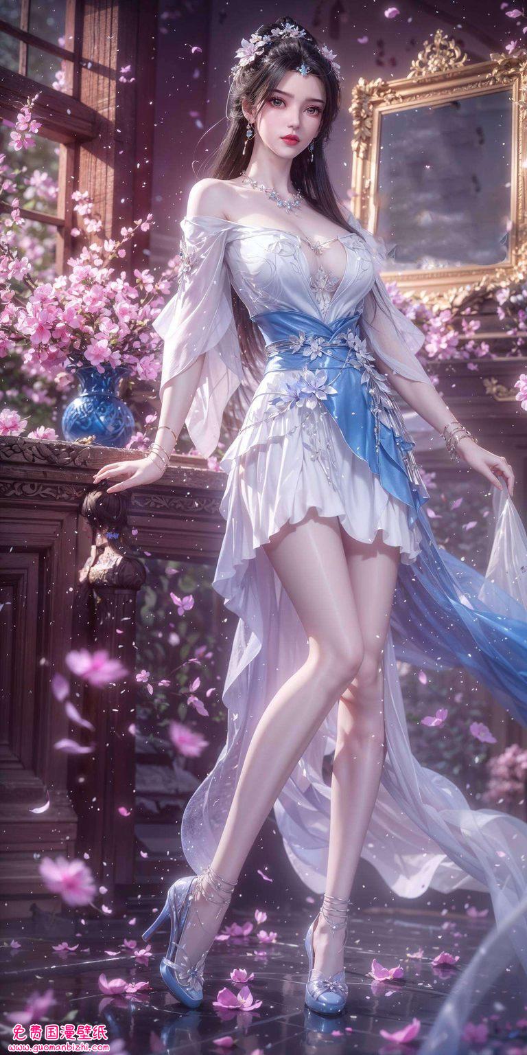 都仿佛能穿越时空细腻描绘了她婉约的身姿和深邃的眼眸