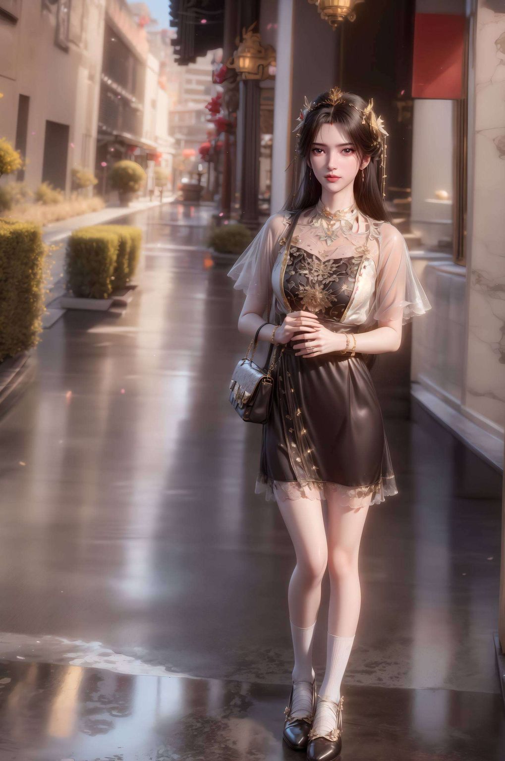 这款婚礼主题的壁纸令人神往