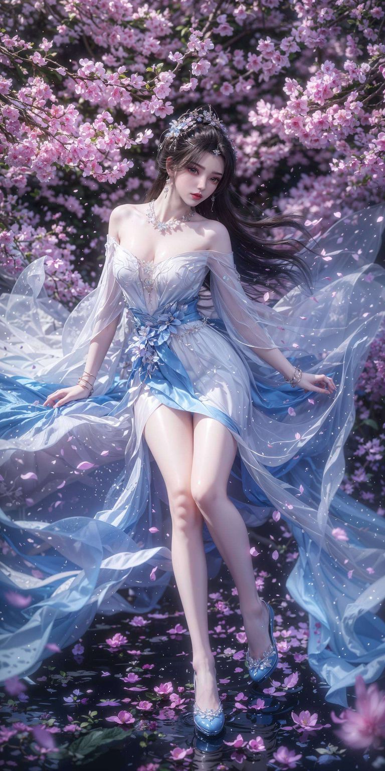 李慕婉如同一抹清新的仙气在绚烂的国漫世界中