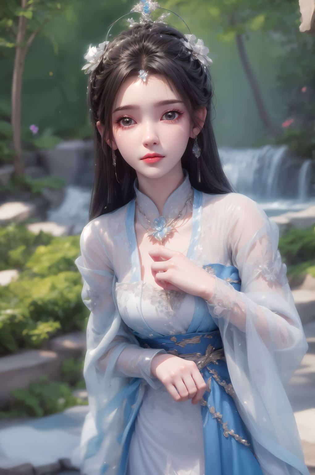 让人忍不住想一探究竟却又不失国漫美女的韵味