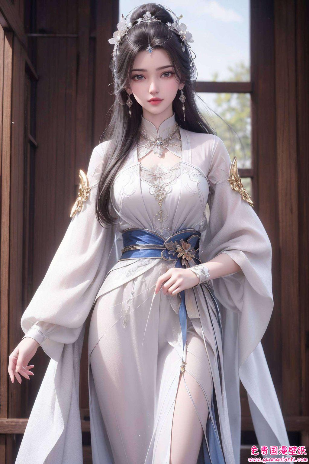 邂逅国漫女神李慕婉！这款高清动漫原图壁纸为你的电脑宽屏注入一丝仙气