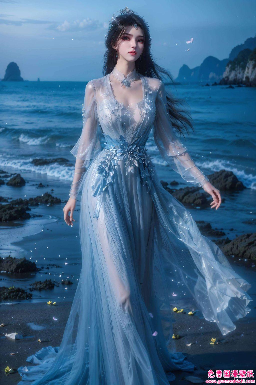 仿佛能穿越次元将国漫美女的韵味与玄幻色彩完美结合