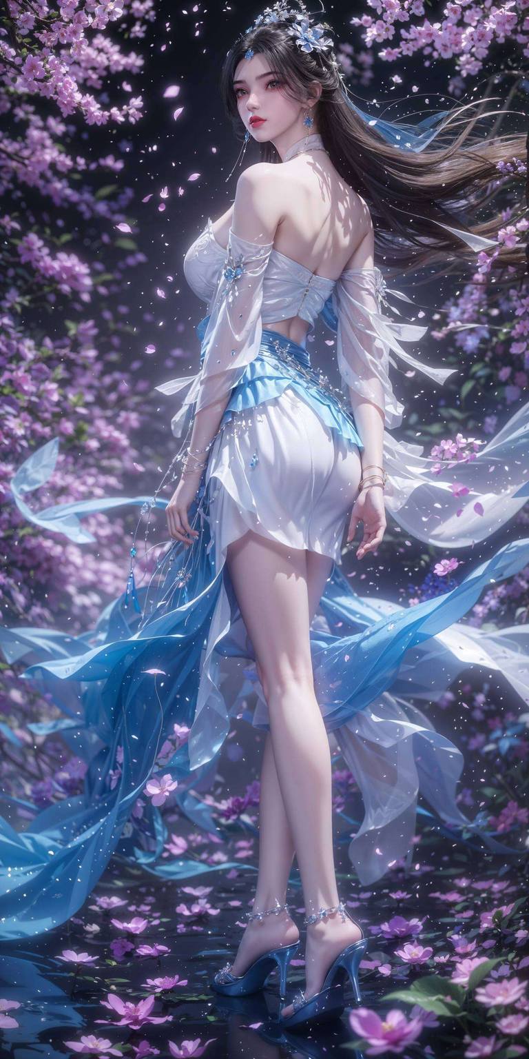 都让人沉醉在动漫美女的清新与神秘之中每一次眨眼