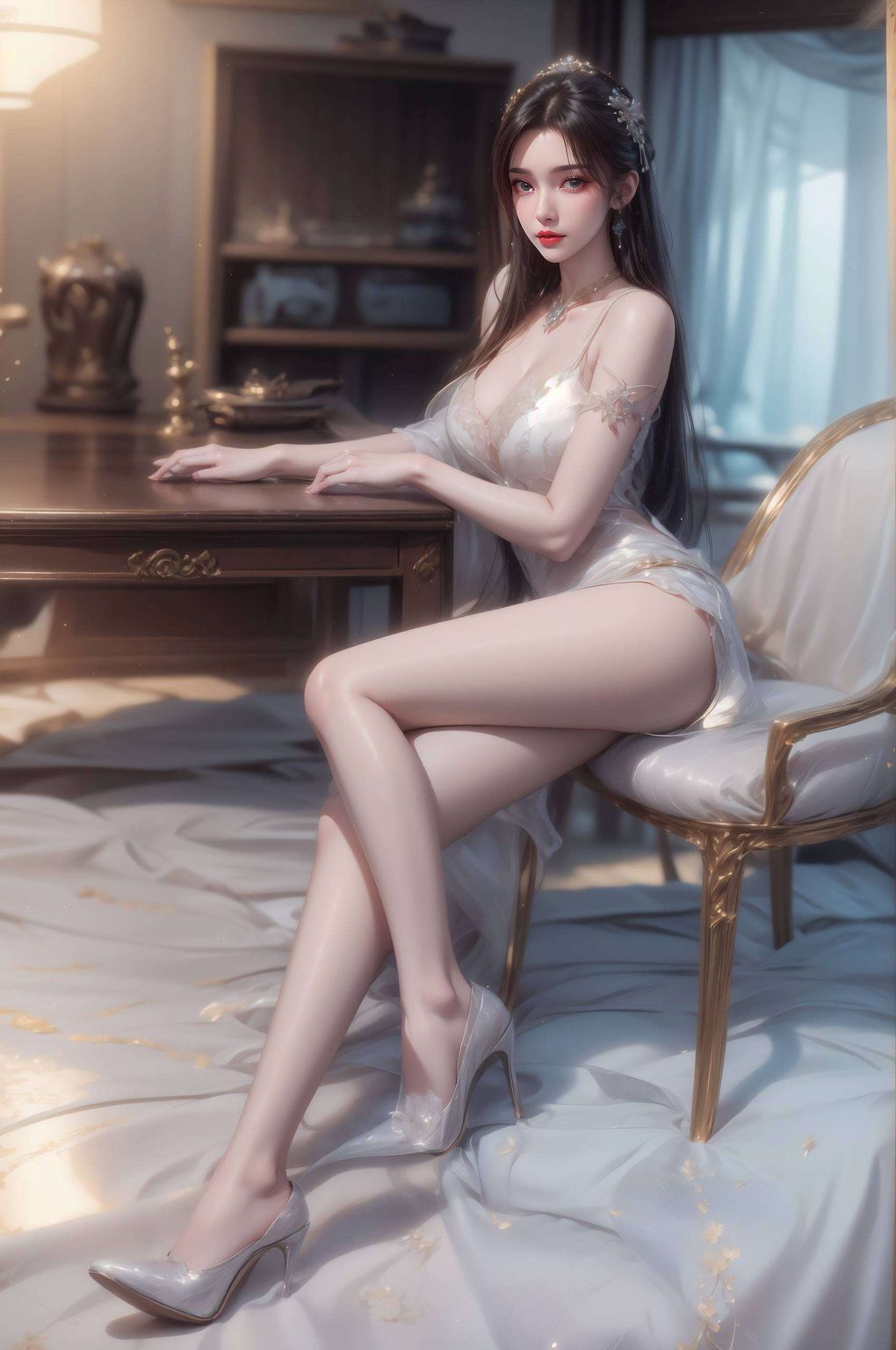 将国漫女神的韵味展现得淋漓尽致感受动漫与现实的完美交融
