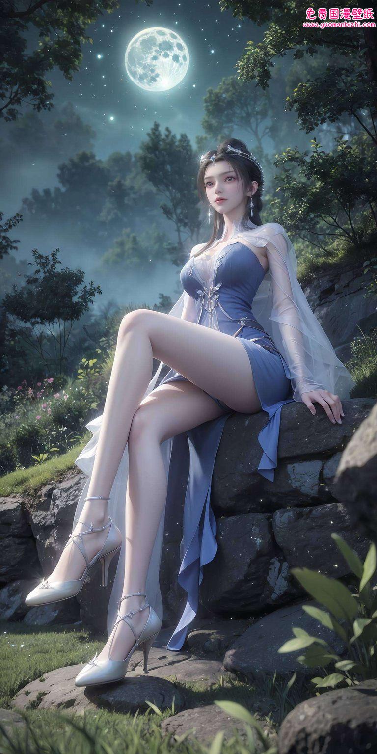 与王林并肩而立仙逆世界里的女神