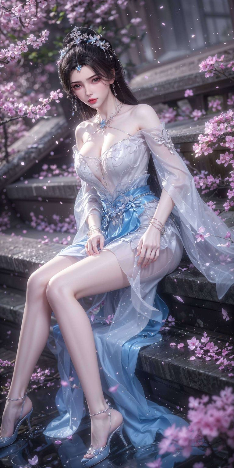 李慕婉不仅是一位国漫界的绝世美女在1920x1080的高清世界里