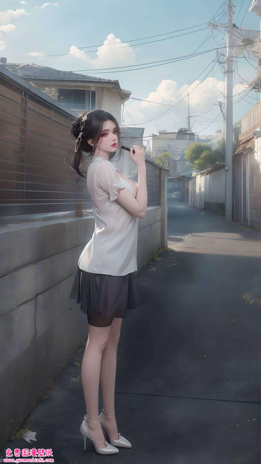 如同平板上的壁纸李慕婉以她的婉约之美