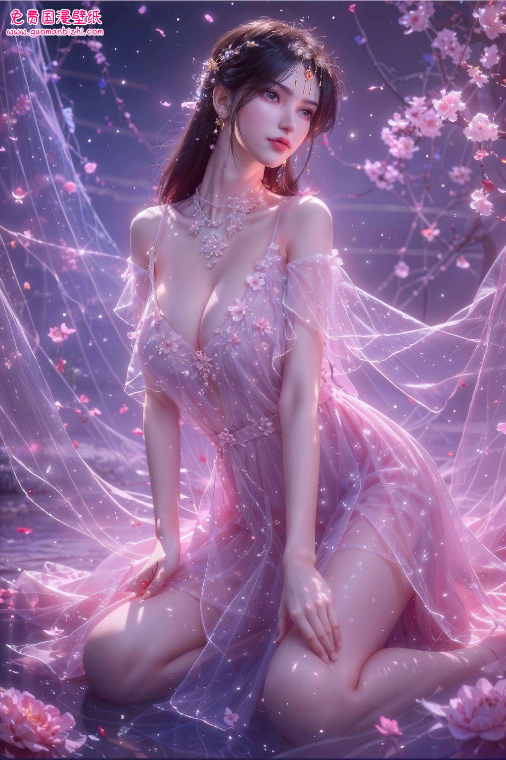 国漫之美这幅仙逆王林与李慕婉的手机壁纸