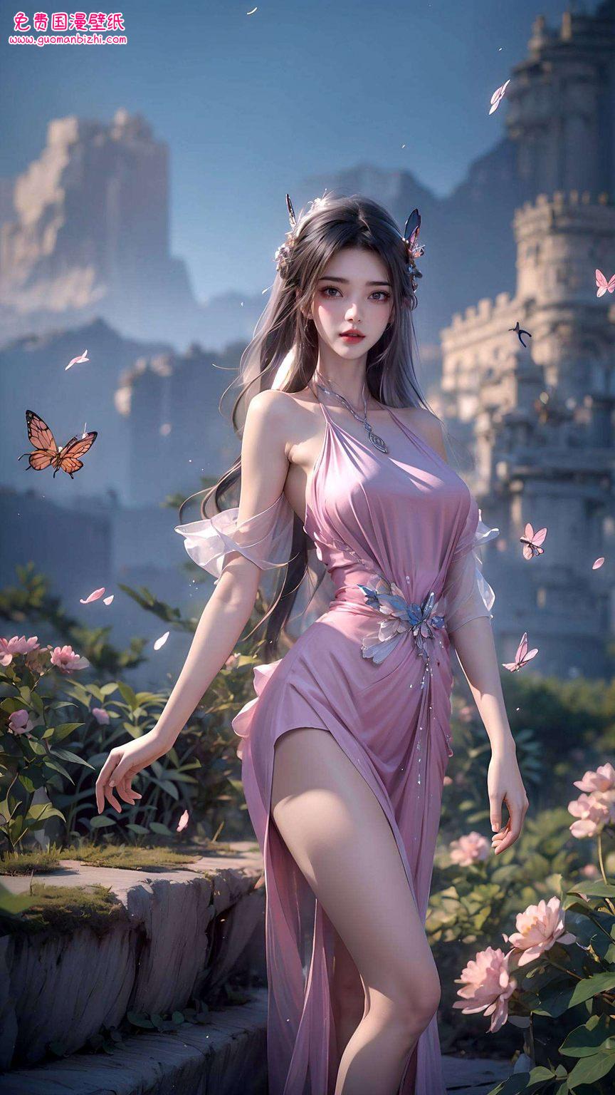 让你的手机瞬间变身为一幅流动的画卷每一张都蕴含着李慕婉的婉约之美