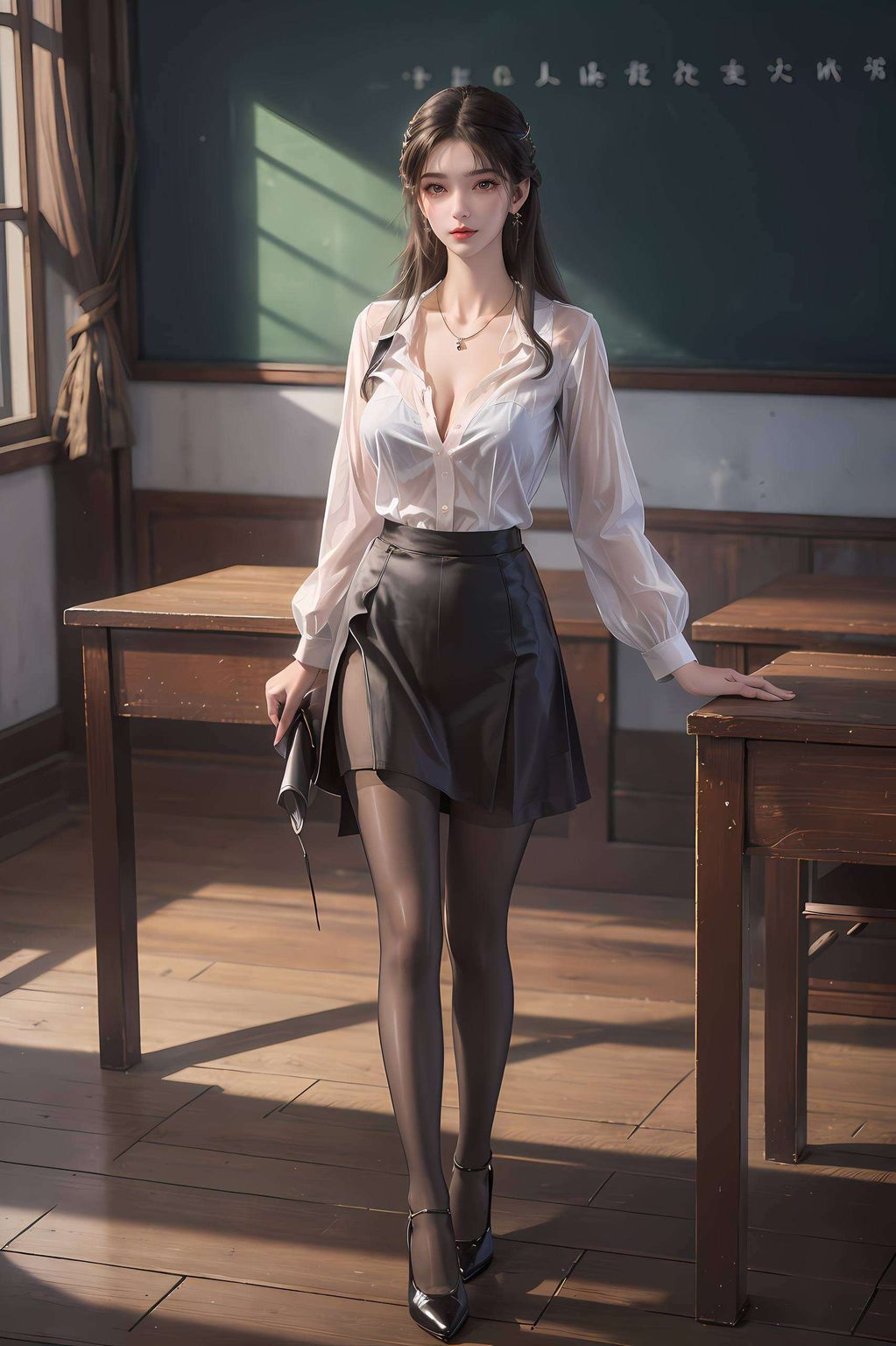 那细腻如丝的画质王林的眼神在她和国漫中的仙逆世界间流转