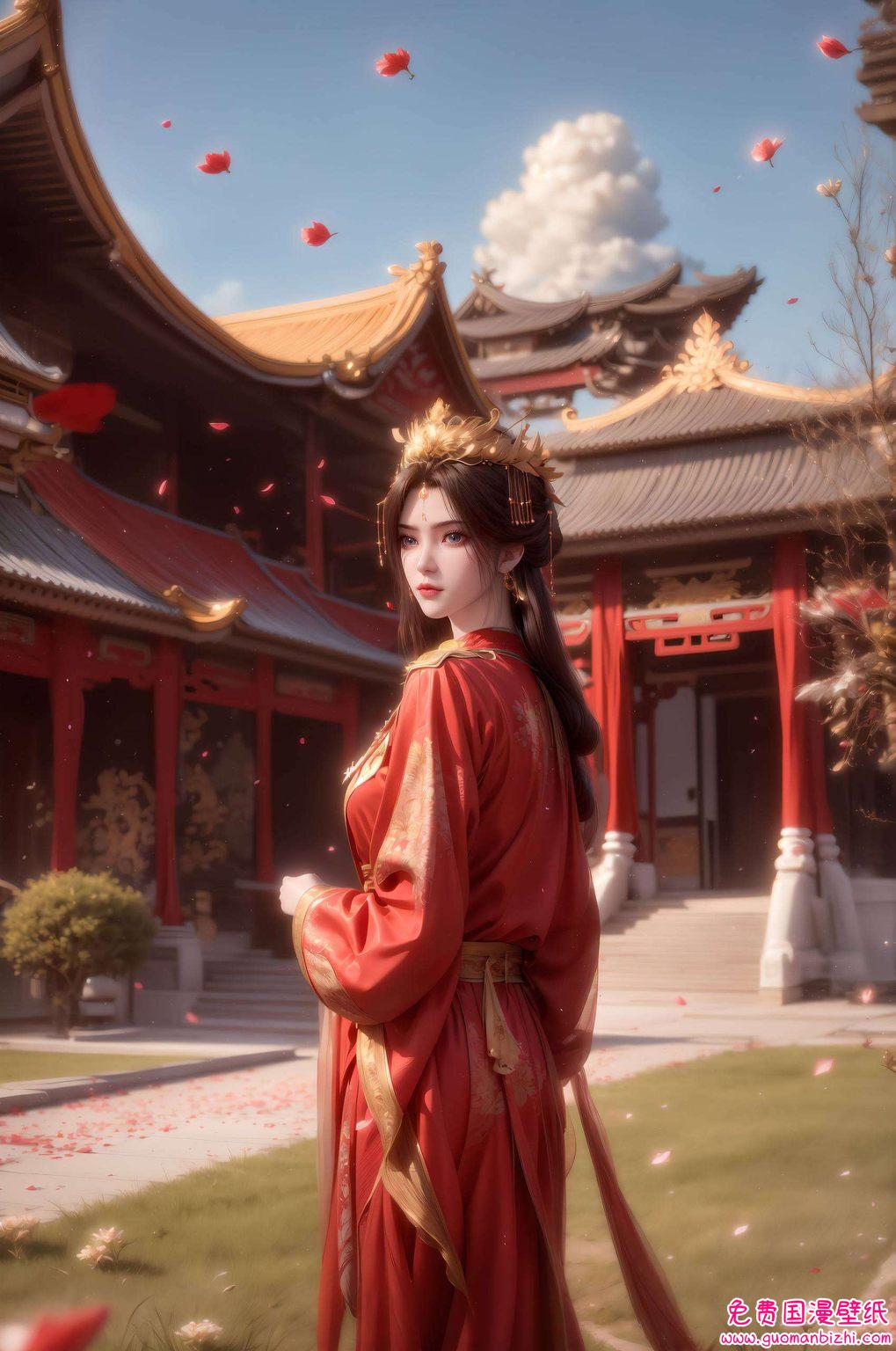 李慕婉那优雅的身姿、深邃的眼神带你领略一番玄幻世界的风采