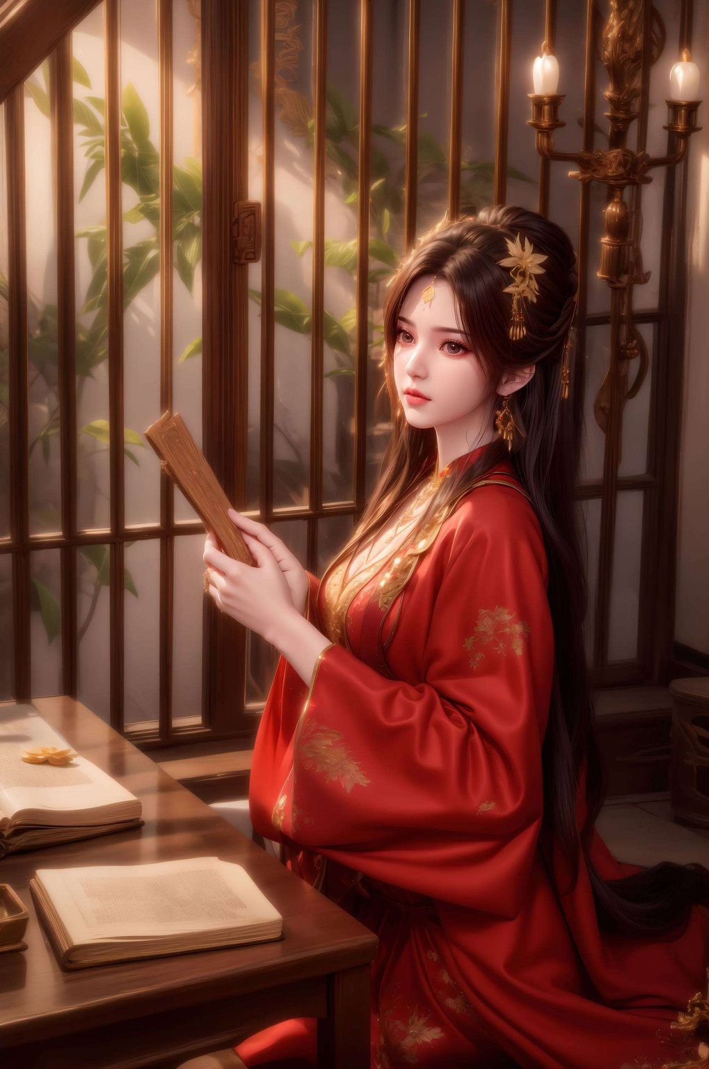 都能看到她美丽的身影每当手机锁屏