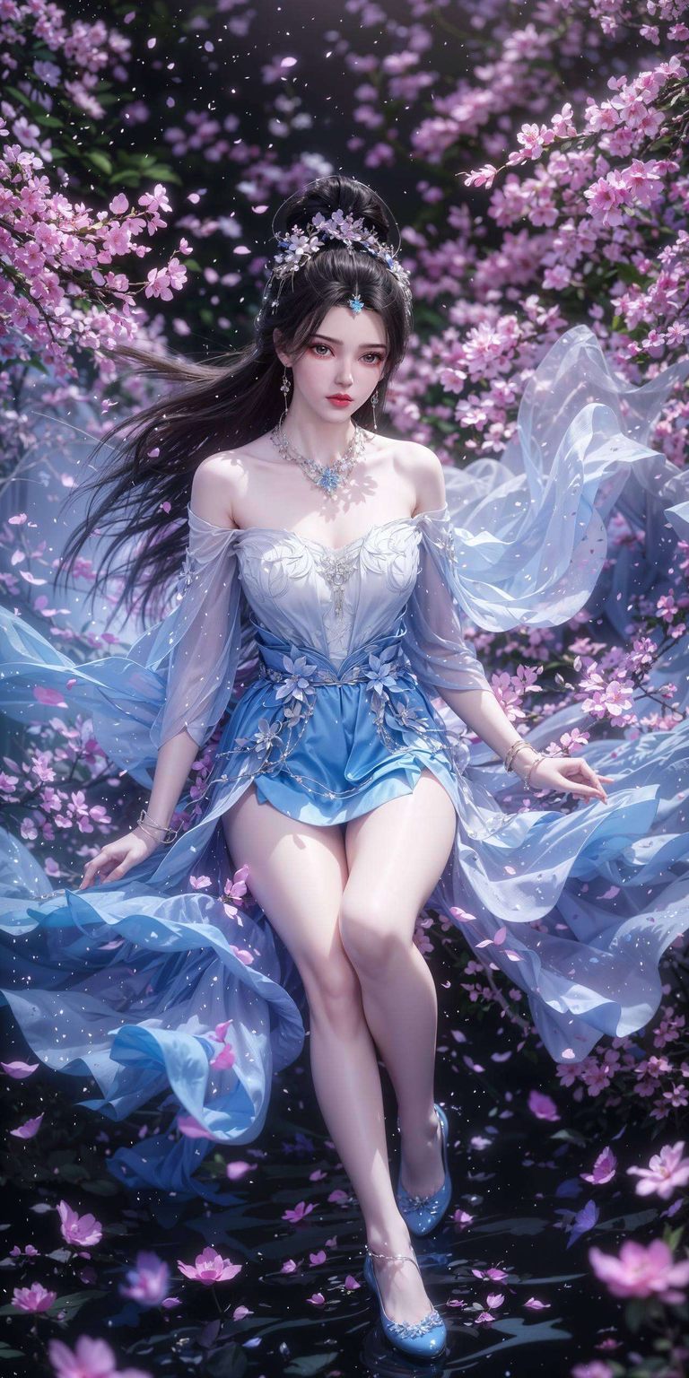仿佛置身于那奇幻的世界之中面对这样的女神