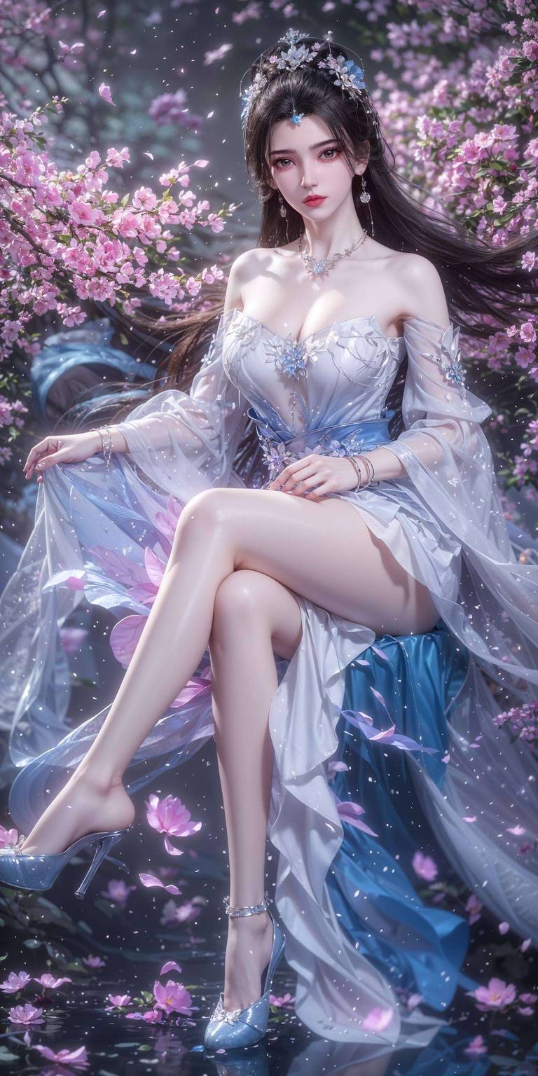 炫到没朋友！快来感受这国漫美女的魅力吧直接穿越到那梦幻般的玄幻世界