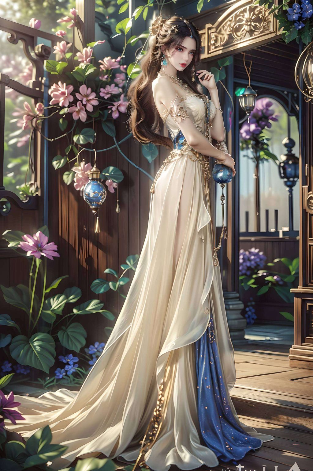 成为了无数粉丝心中的梦幻女神令人陶醉