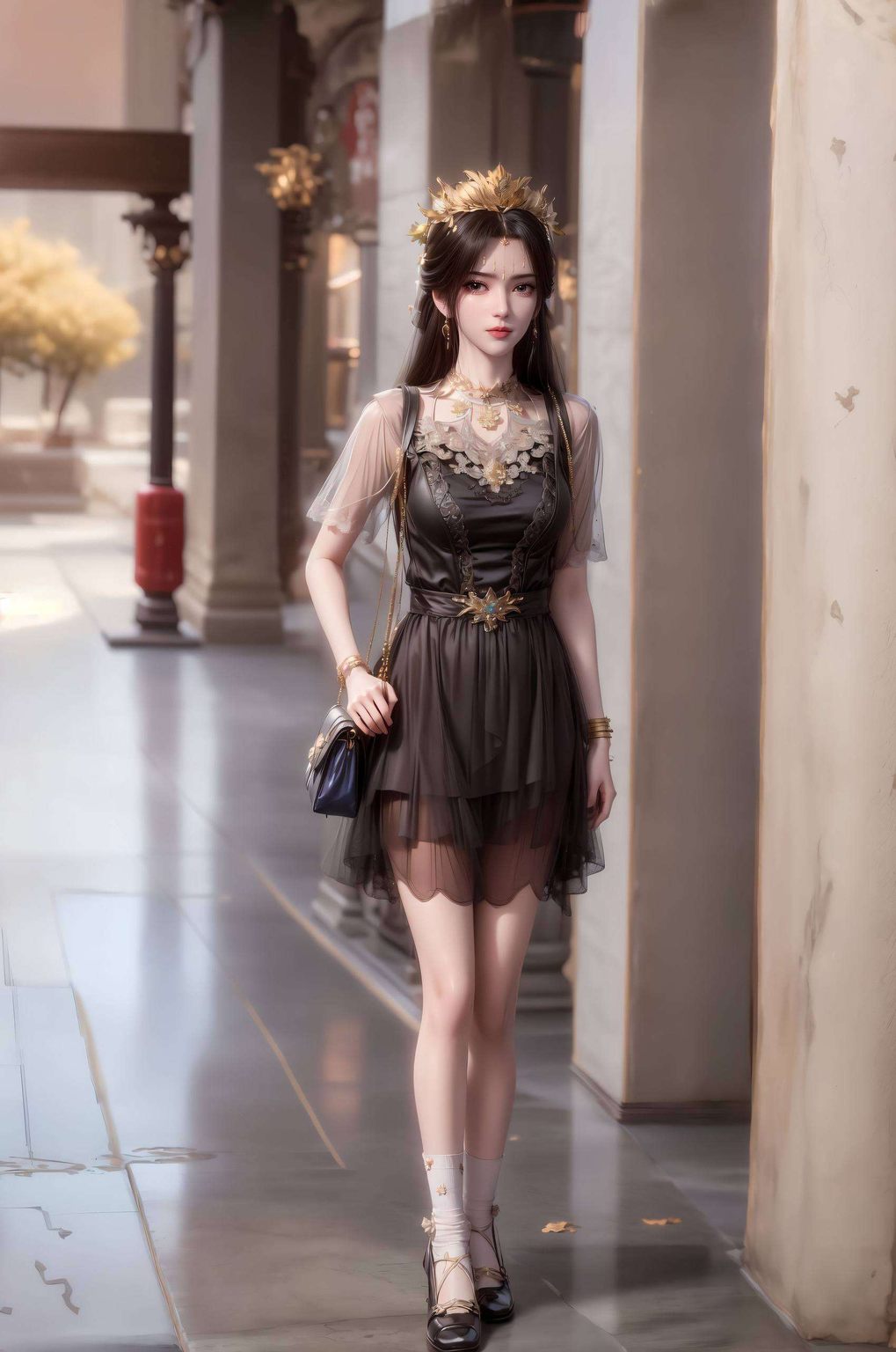 仙逆之美的李慕婉笑意盈盈今儿给大家推荐一款特别的“腹有诗书气自华”壁纸——李慕婉怀孕大肚子版！这位国漫女神