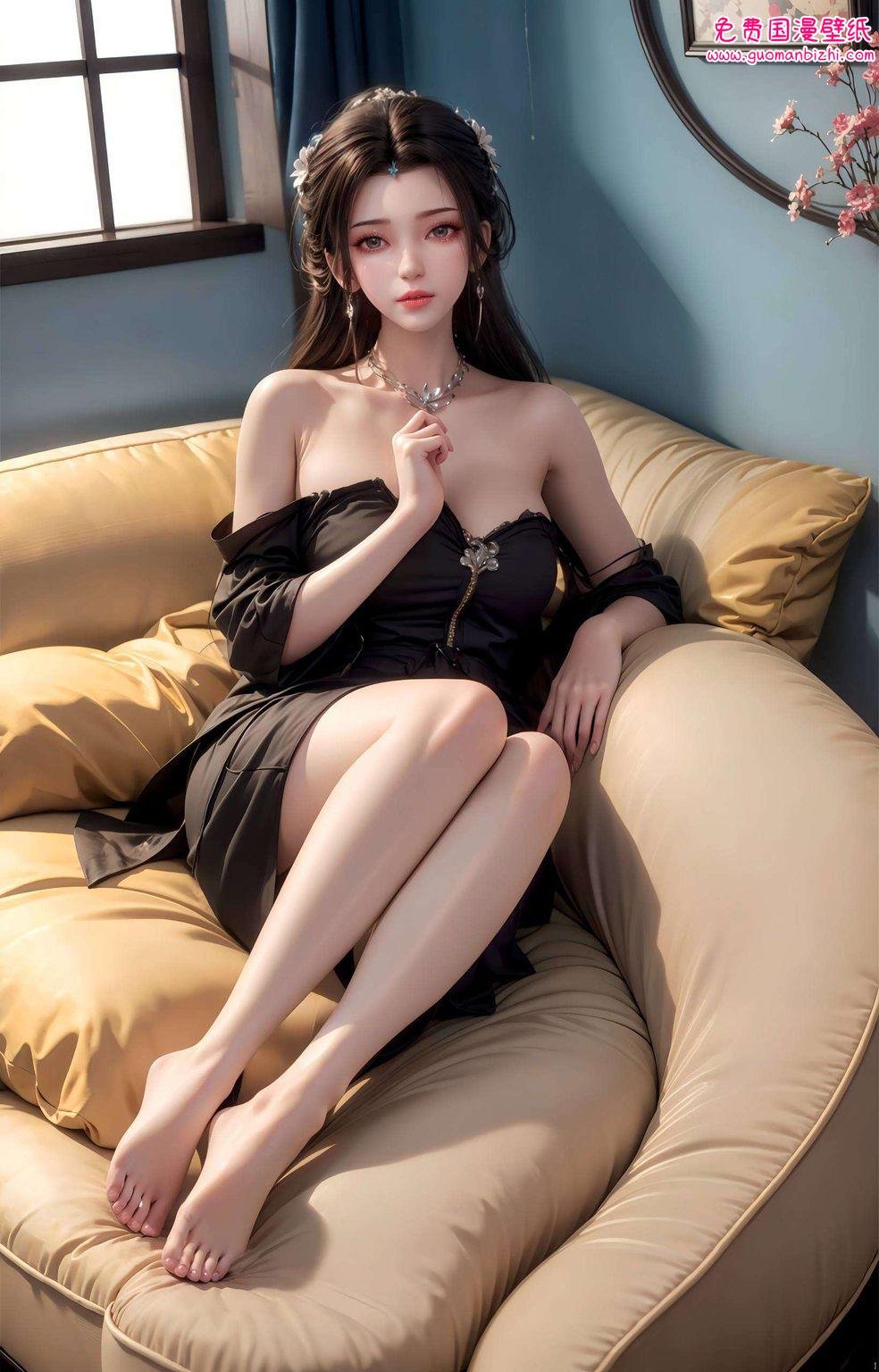 简直让人仙逆心扉！想象一下成为你的国漫女神专属壁纸！