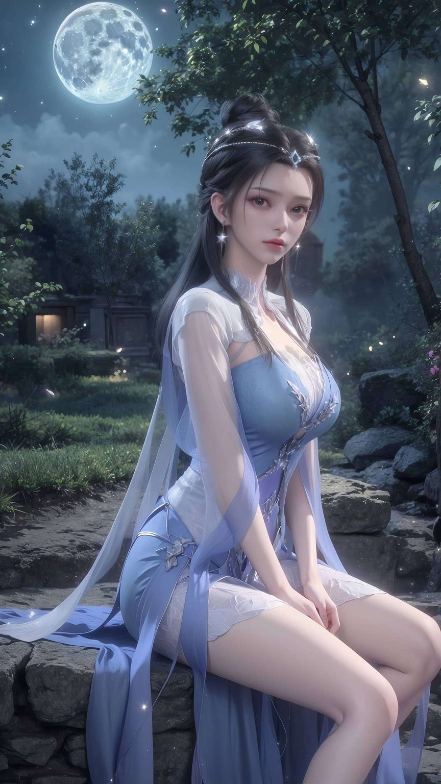 王林与李慕婉壁纸情侣穿越次元之恋