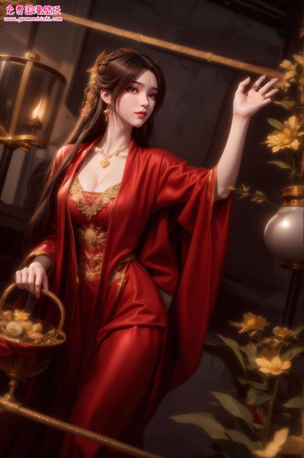 她的倩影如今跃然于4K壁纸之上不仅是国漫女神的代表