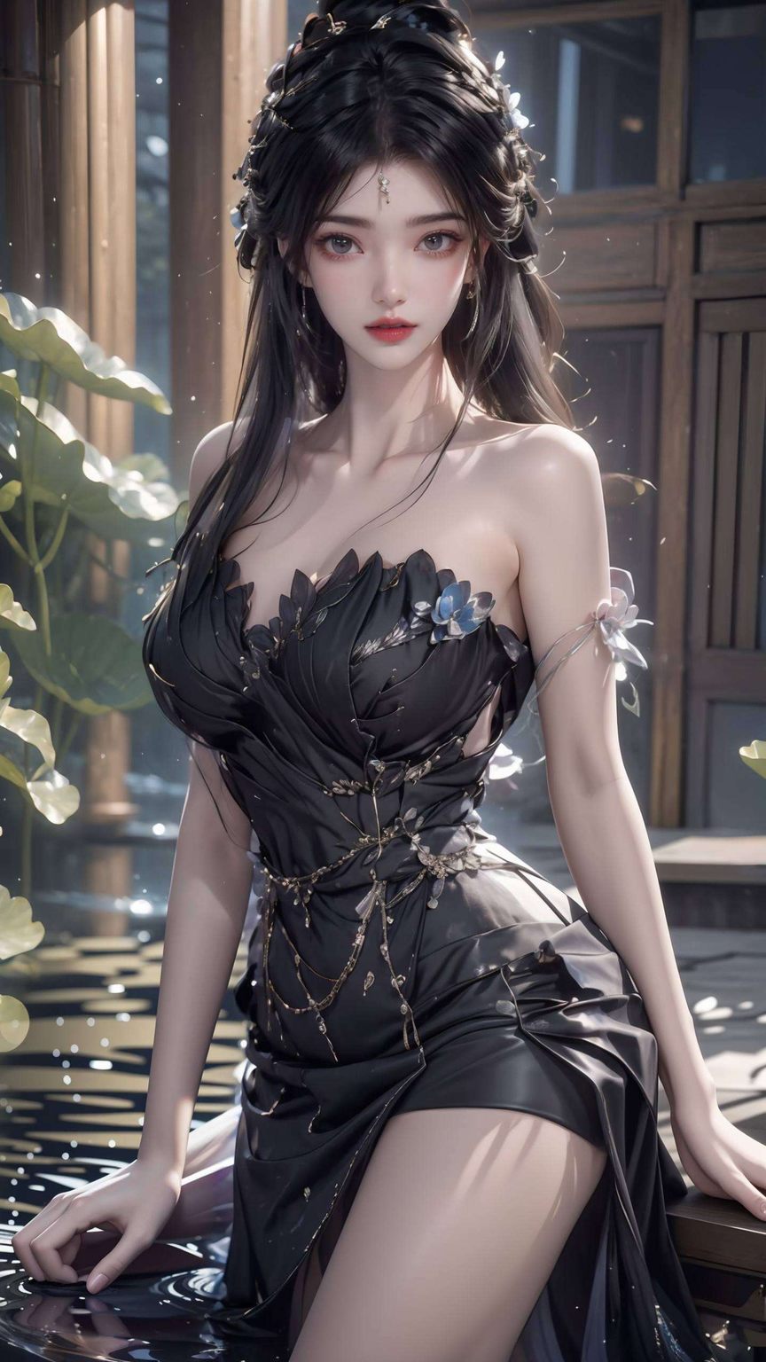 她的身影在高清壁纸中更显灵动飘逸李慕婉婉约清丽