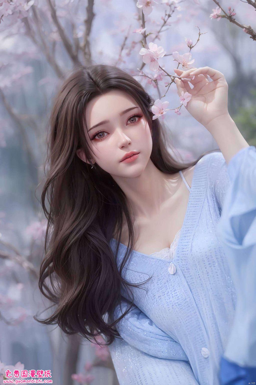 李慕婉以其独特的魅力在这绚烂的动漫世界里
