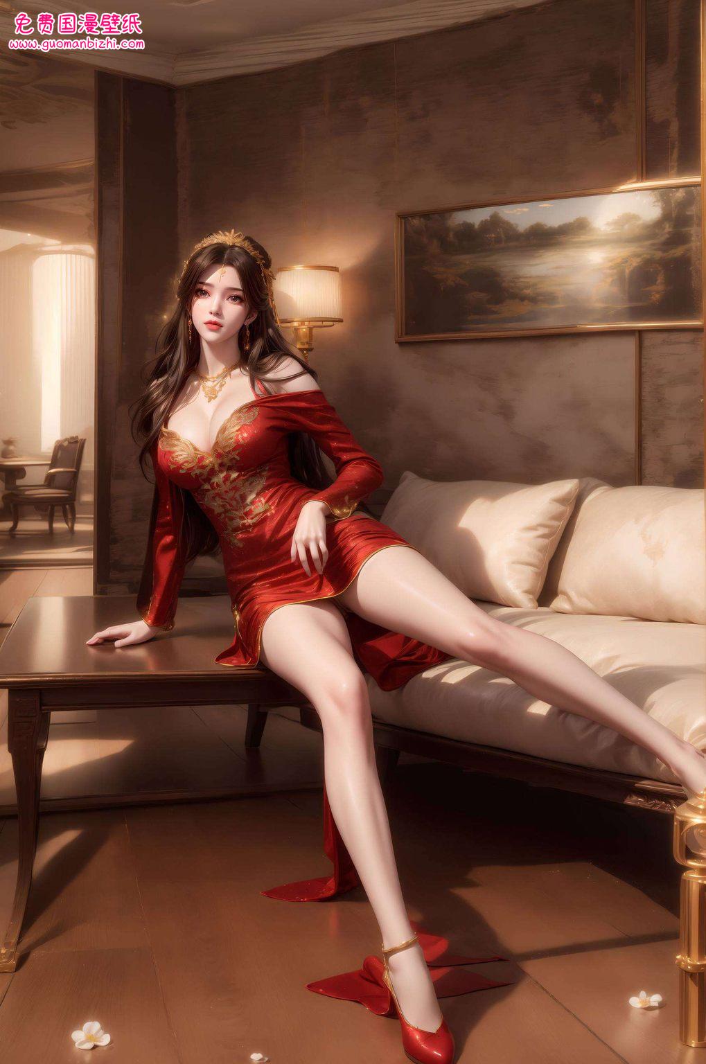 为我们的生活增添了一抹不羁的玄幻色彩在这绚烂的苹果炫彩壁纸中