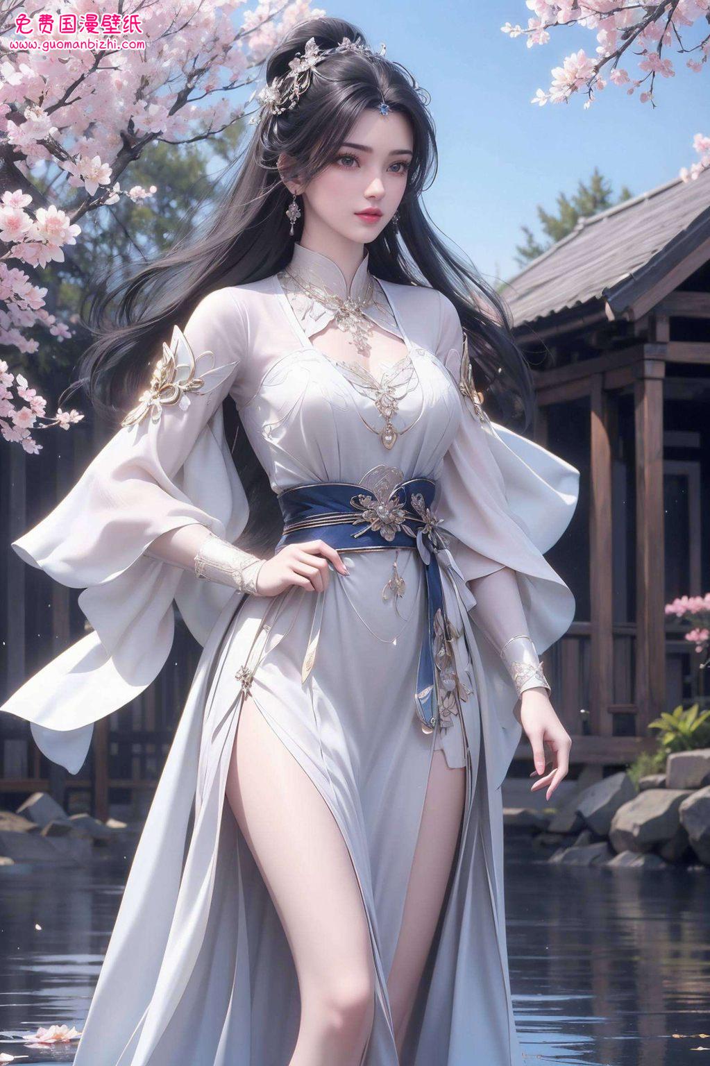 她是《仙逆》里的绝世美女着一袭轻盈罗衣