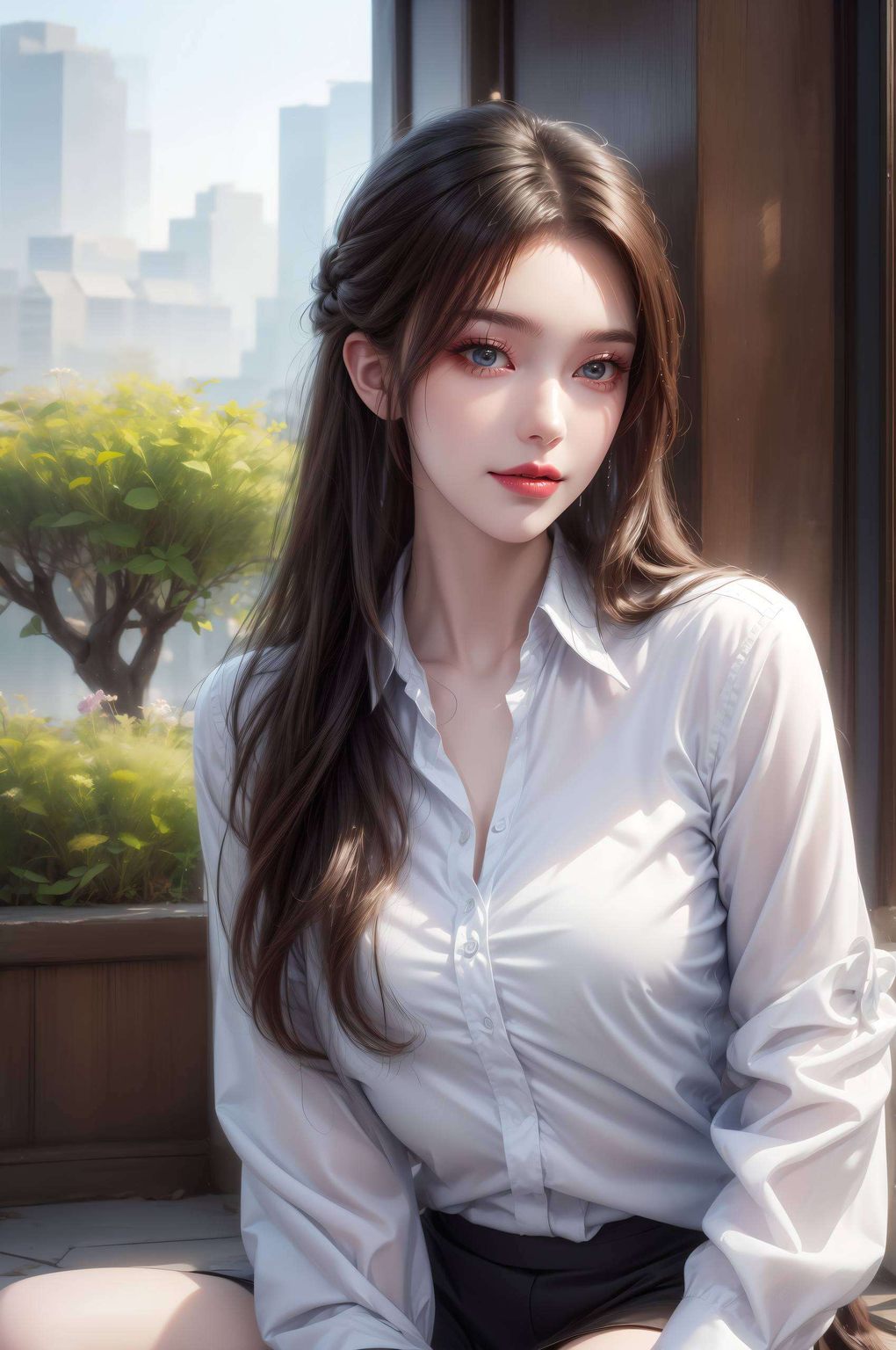 她的壁纸不仅美得让人心醉都能感受到那份仙逆之美