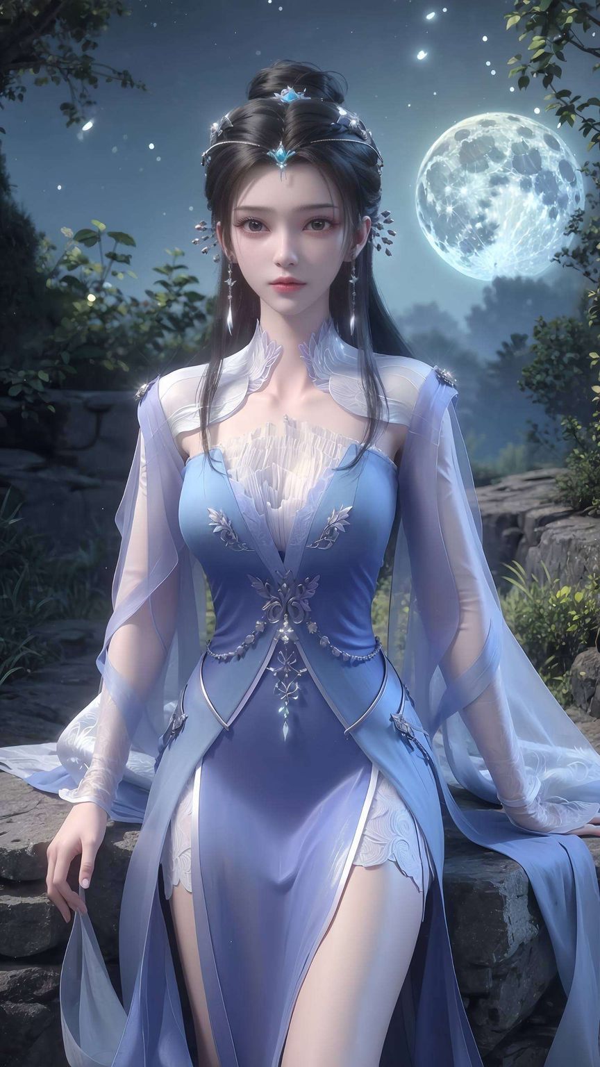 在这动漫美女的环绕中令人陶醉不已