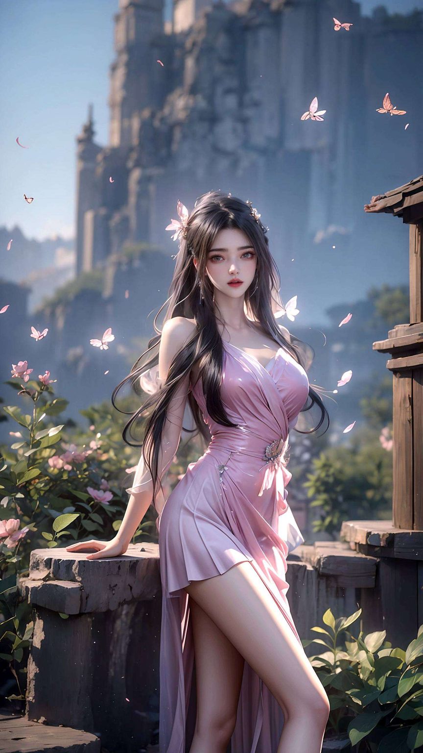 二次元的李慕婉翩翩起舞她的壁纸