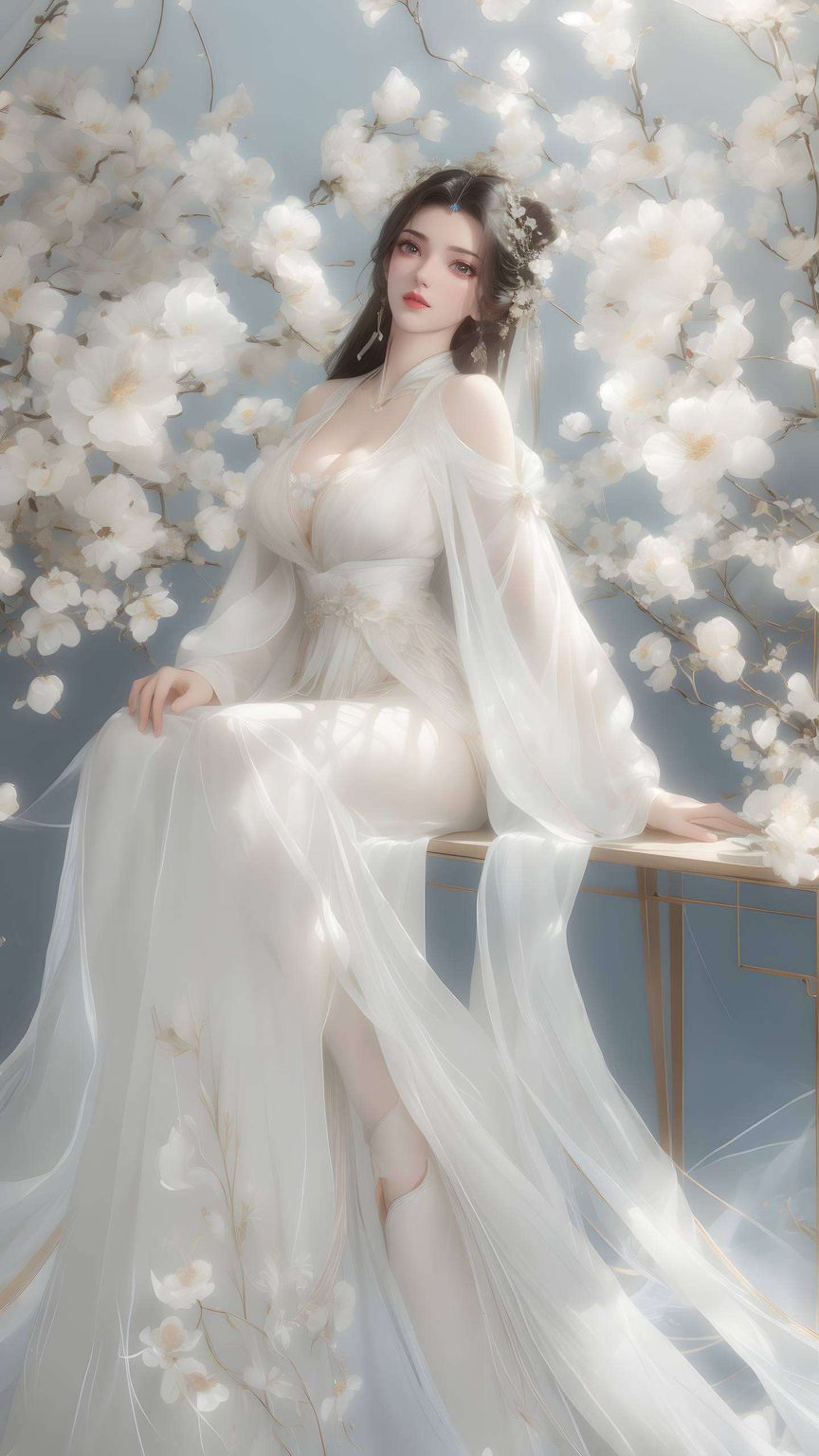 将母性的温柔与国漫女神的韵味完美结合这款壁纸不仅装饰了你的苹果桌面