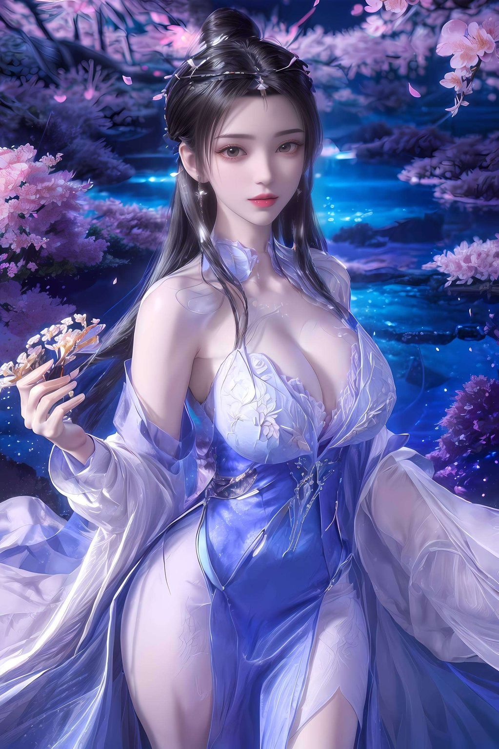 在那绚丽的光影世界里在碧波荡漾中舞动