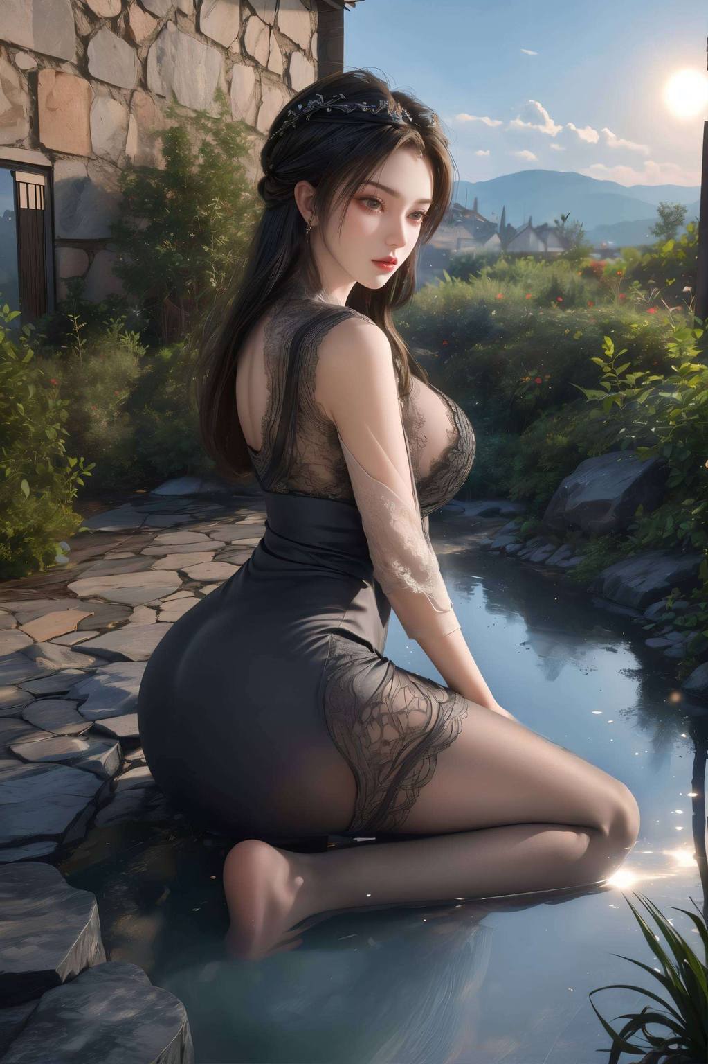 让人忍不住想捏捏她的小脸蛋呢！🥰

快来把这款集玄幻、国漫女神、动漫美女于一体的极简炫彩壁纸带回家气质非凡