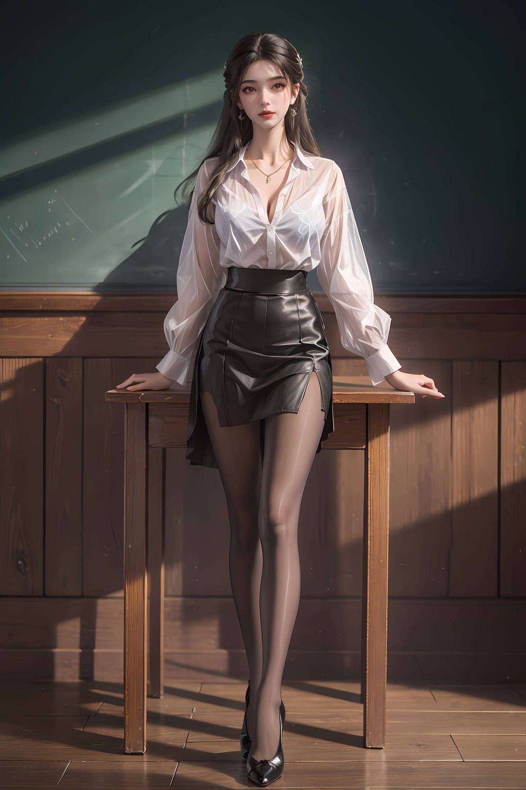 国漫女神们的风采尽收眼底一幅幅生动的壁画跃然墙上