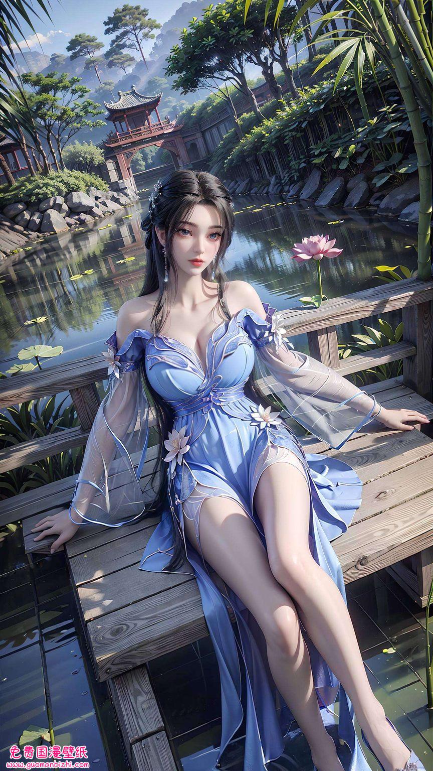 国漫的细腻笔触与仙逆的玄幻色彩交织都让人沉醉于那份动漫美女的清新脱俗
