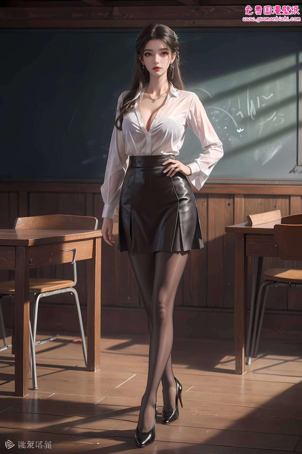 仿佛将李慕婉的全身图片壁纸直接搬进了你的口袋国漫美女的魅力